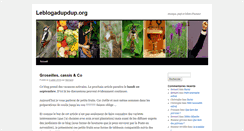 Desktop Screenshot of leblogadupdup.org