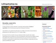 Tablet Screenshot of leblogadupdup.org